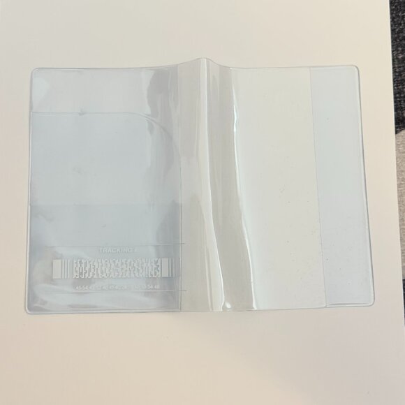NYC Monochrome BTS POP-UP Exclusive Clear Passport Holder — New, Unused - Picture 4 of 4